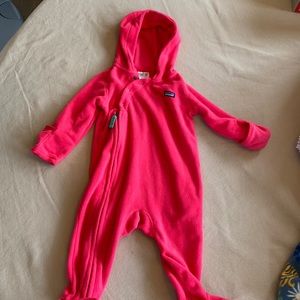Patagonia Fleece Bunting Size 6-12month